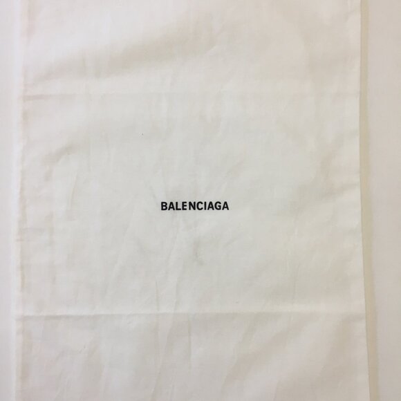 Balenciaga 25"x14" Dust Bag Rectangular Ivory Cotton Drawstring Authentic - Picture 2 of 10
